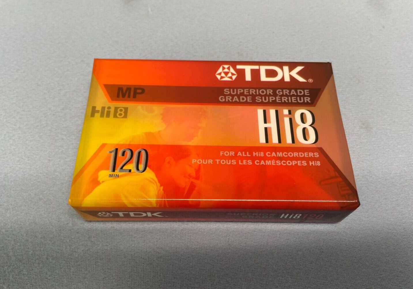 Lot Of 2 TDK 120MP P6-120HP, 1 TDK 120MP 8mm P6-120MP, and 1 TDK MC60