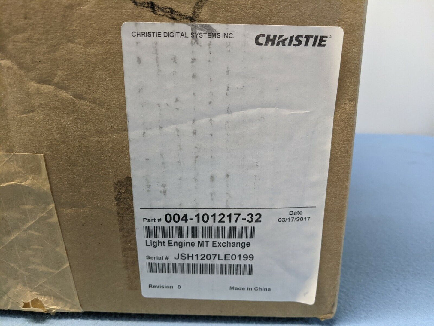 Christie Digital Systems - 004-101217-32 - Light Engine Exchange
