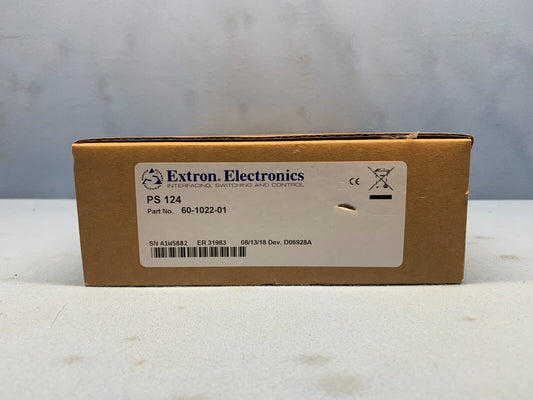 Extron PS 124 (60-1022-01) Multiple Output 12 VDC, 48 W Power Supply
