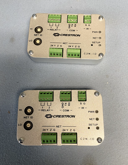 Crestron C2N-IO Lot of 2 Control Port Expansion Module 6505209 – LPAV