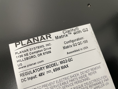 Planar MG2-QC-100 Clarity Matrix G2 Quad Controller Module - HDMI 750-2131-00