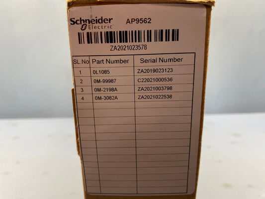 APC by Schneider Electronics AP9562 Basic PDU Rackmount Power Strip