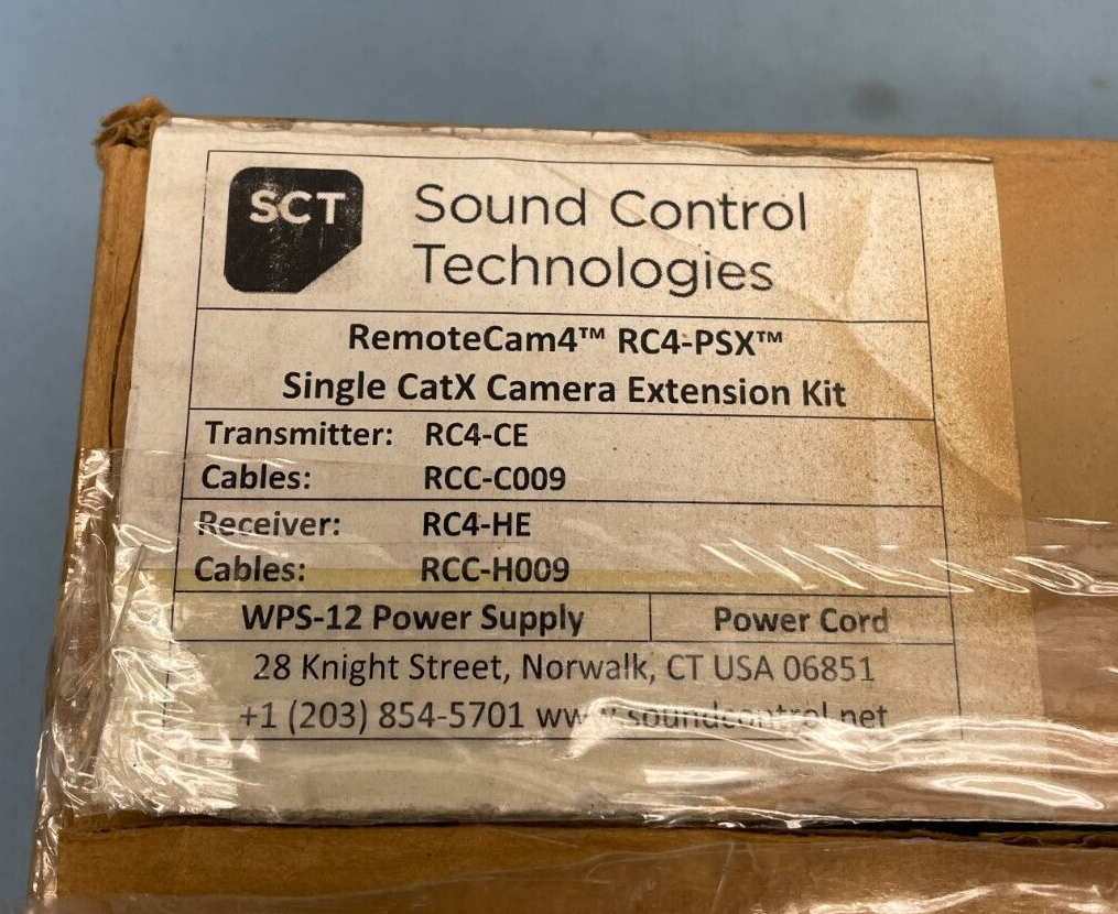 Sound Control Technologies (SCT) RemoteCam4 Digital PTZ Camera Extension Kit