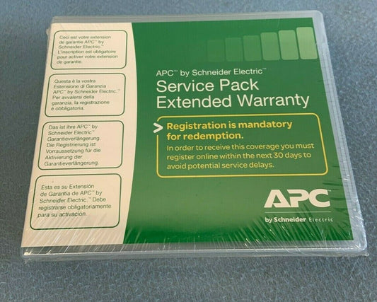 APC 3-Year Extended Warranty Extension Service Pack WBEXTWAR3YR-SP-04