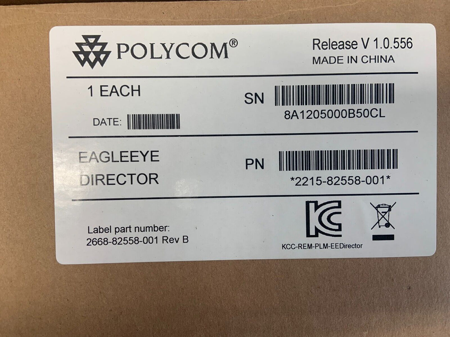 Polycom EagleEye Director w/ EagleEye III 1080p Camera for HDX | 2215-82558-001