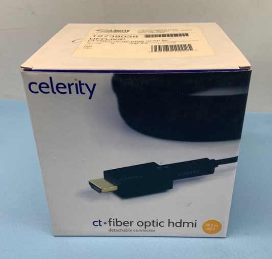Celerity Technologies Detachable CT Fiber Optic HDMI Cable (18.2m/60ft) NOB