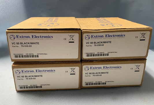 Extron VC 50 Volume Control Face Plate 70-530-02 Lot of 4