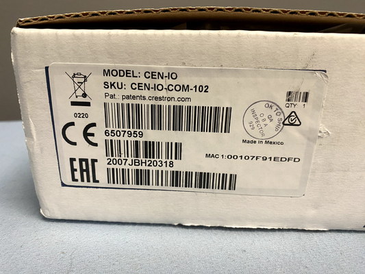 Crestron CEN-IO-COM-102 Wired Ethernet Module with 2 COM Ports 6507959