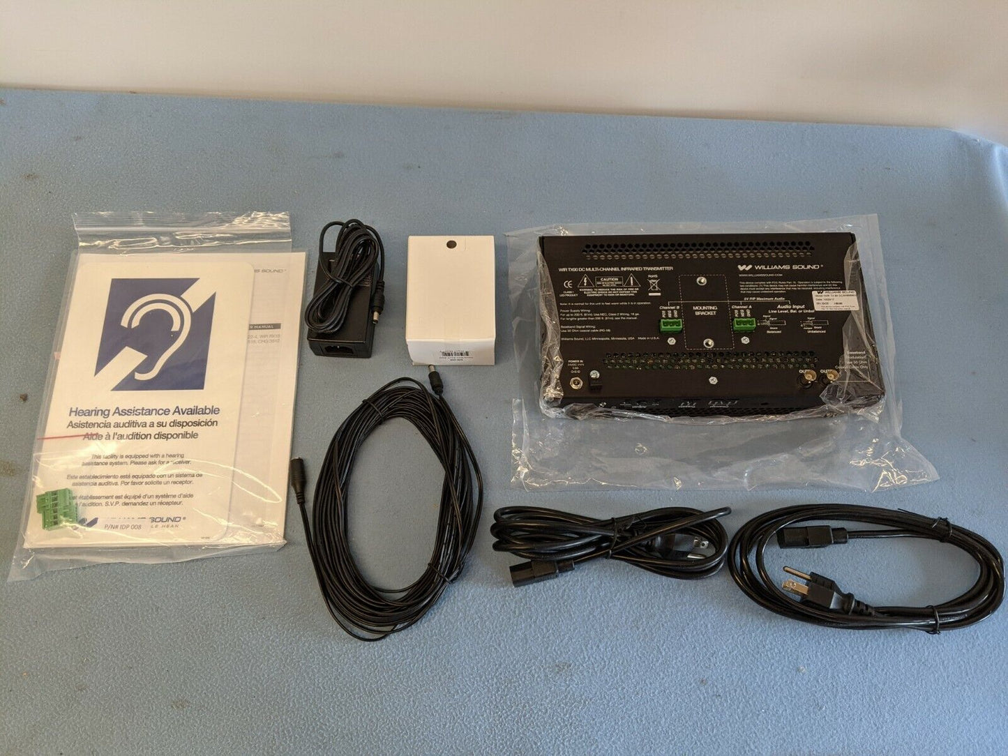 Williams Sound IR Products Multi-Channel Infrared Transmitter WIR TX90 DC
