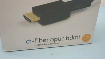 Celerity Fiber Optic HDMI cable (200') w/connectors (DFO-200P)