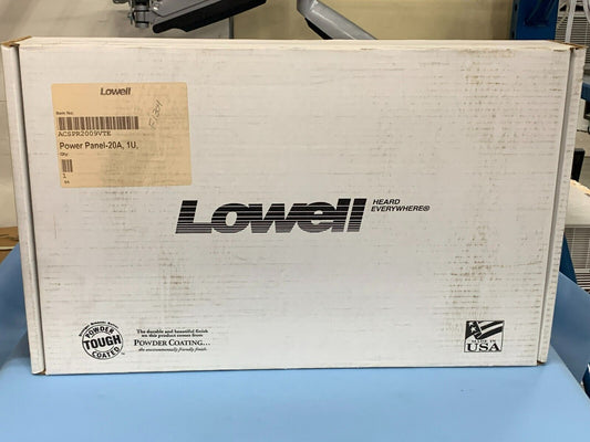 Lowell ACSPR-2009-VTE/ rackmount power / 15a/20a outlets