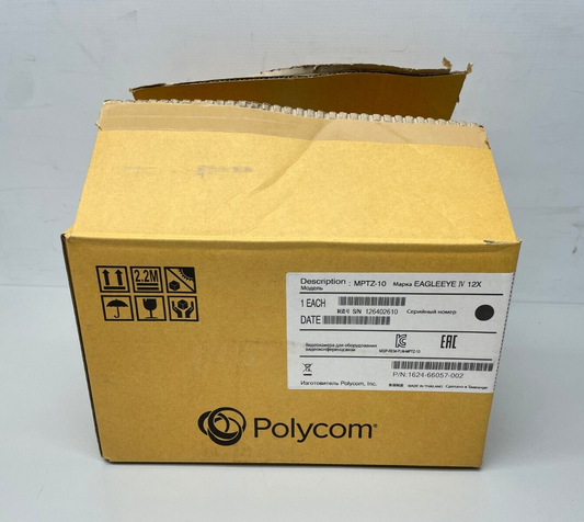 Polycom MPTZ-10 EagleEye IV PTZ Conference Cam 12x Zoom