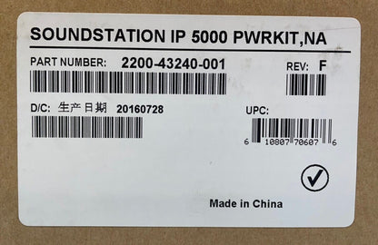 Polycom SoundStation IP 5000 Power Supply 2200-43240-001