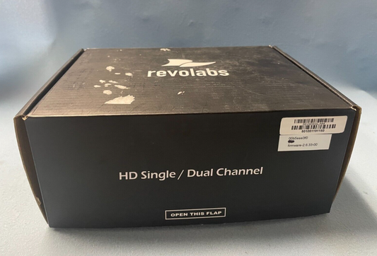 Revolabs HD Single Channel Wireless Mic Charger Dock 02-HDSGL-NM