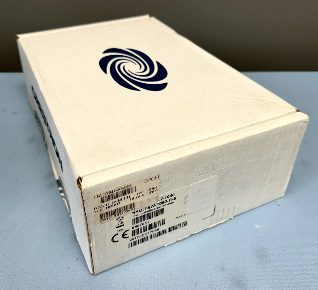 Crestron TSW-1060-W-S 10.1" Touch Screen – White – Open Box 6507652