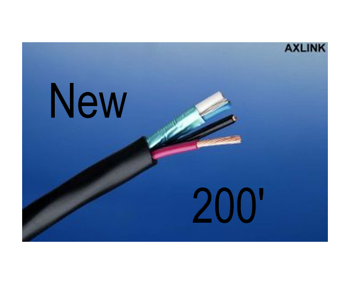 Liberty AXLINK AMX Universal Control 22 & 18 AWG 2-Conductor Composite Cable 200