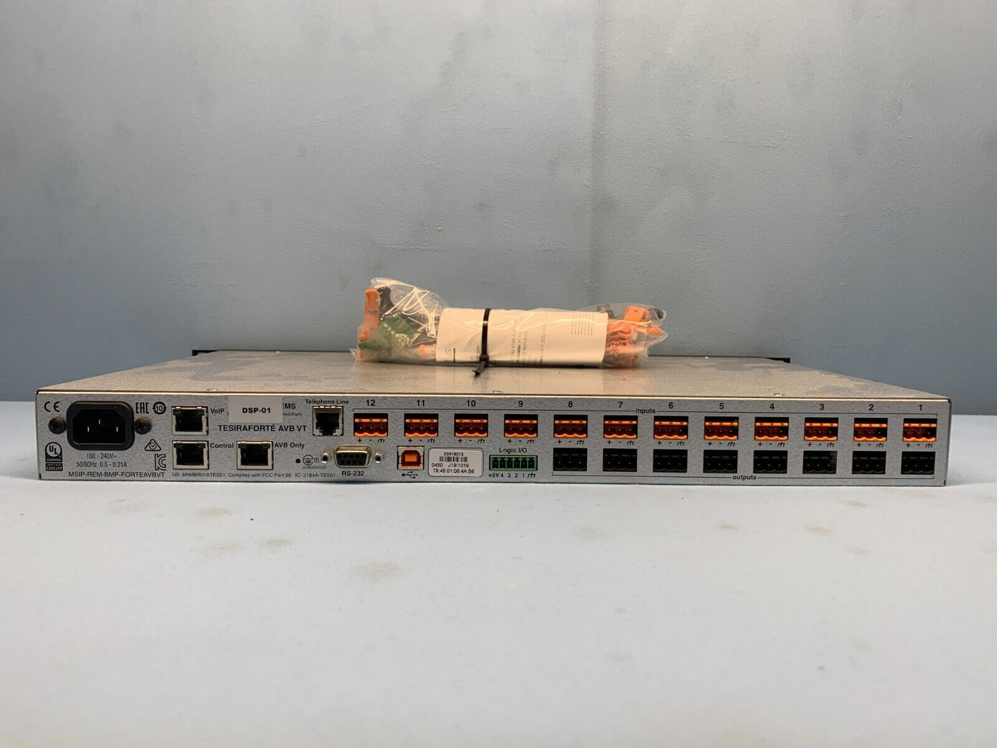 BIAMP TESIRA FORTE AVB VT Digital Audio Signal Processor – LPAV