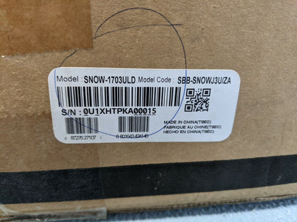 Samsung SNOW-1703ULD LFD Network Set Back Box Digital Signage Player