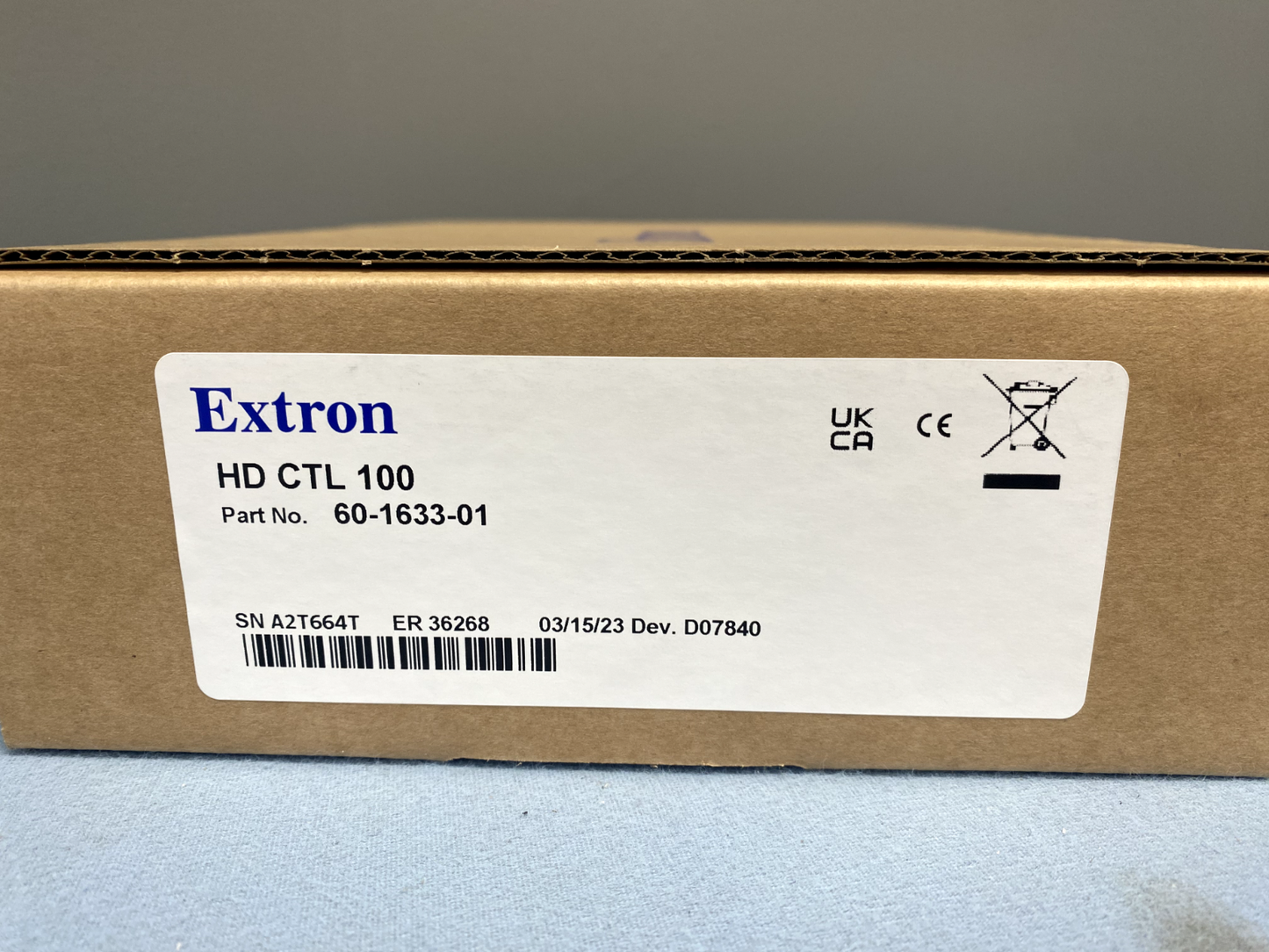 Extron HD CTL 100 Workspace Controller 60-1633-01 NEW – LPAV