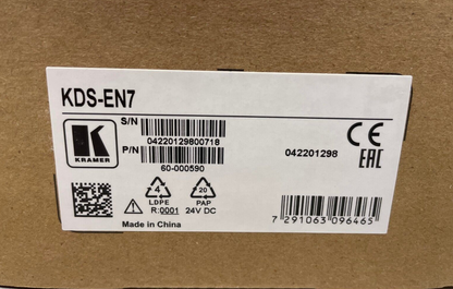 Kramer KDS-EN7 AVoIP Encoder for 4K60 over 1G Network 60-000590