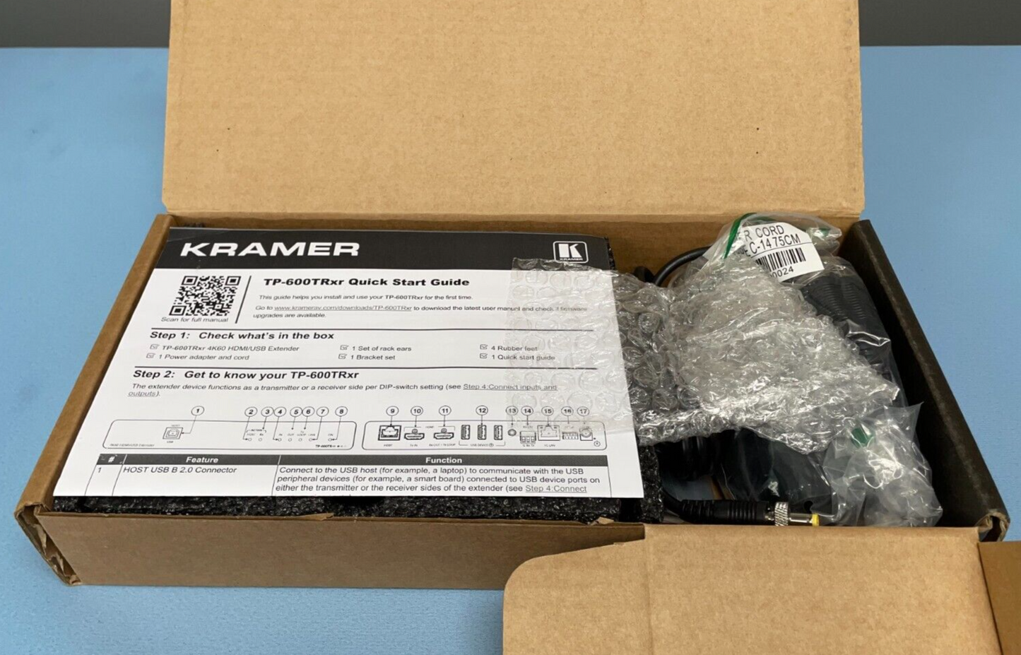 Kramer TP-600TRXR 4K60 4:4:4 HDMI Extender