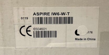 Crestron ASPIRE IW6-W-T 6.5" 2-Way In-Wall Speakers White Pair 6504601