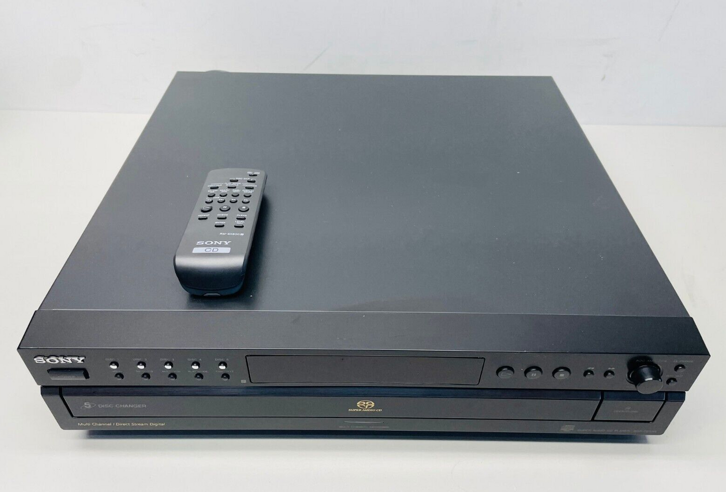 Sony SCD-CE595 5 Disc Changer Multi Channel / Direct Stream Digital WITH REMOTE