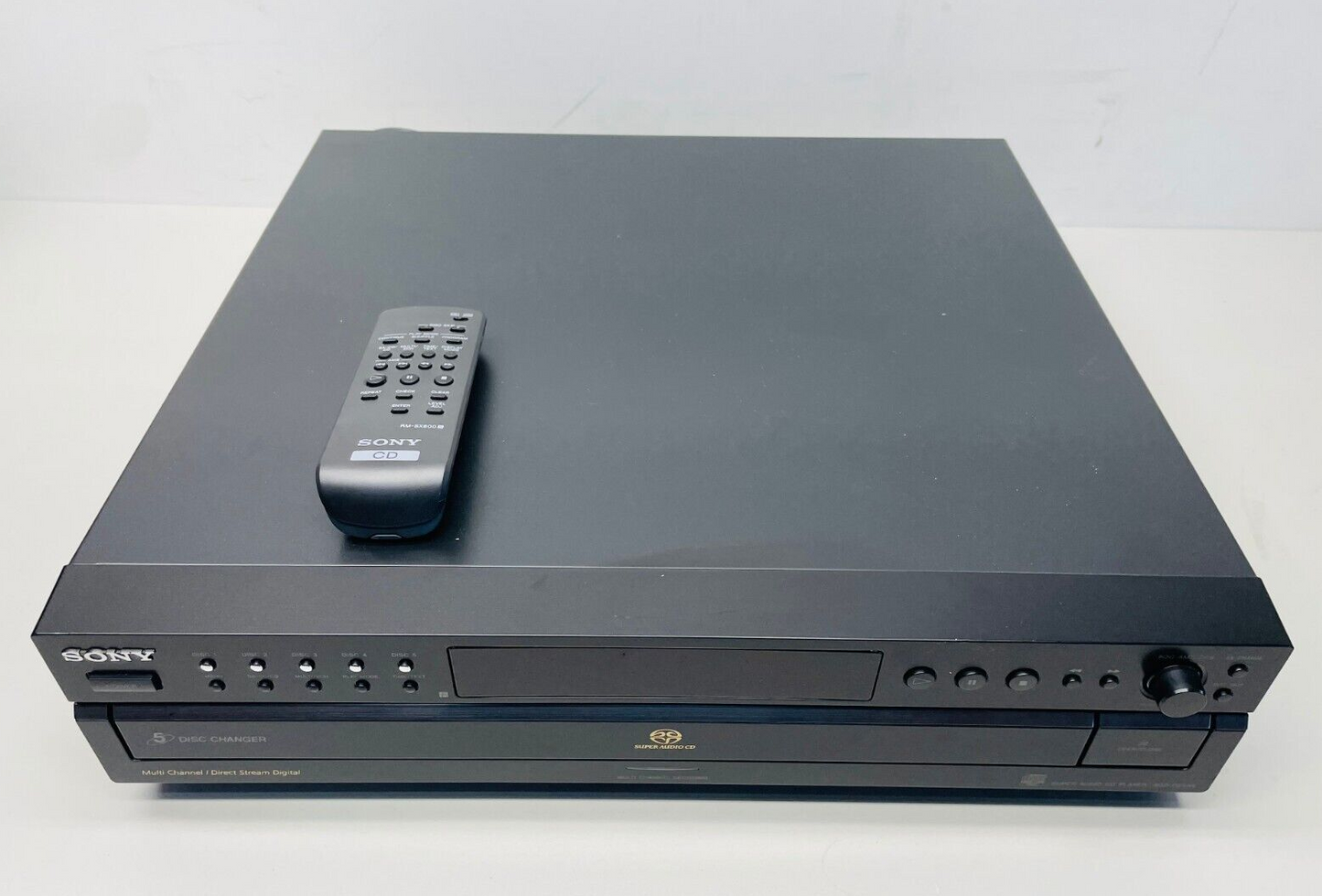 Sony SCD CE595 5 Disc Changer Multi Channel Direct Stream Digital WI Sony scd ce595 5 disc changer multi channel direct stream digital wi