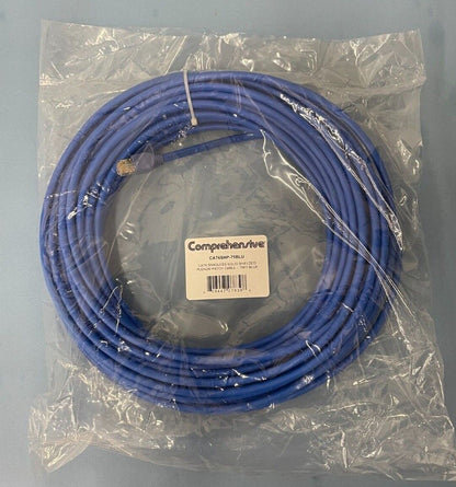 Comprehensive CAT6SHP-75BLU 75' Cat6 Snagless Solid Plenum Shielded Patch Cable