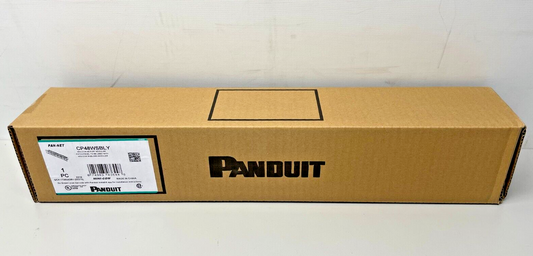 Panduit CP48WSBLY Mini-Com 48 Port Metal Modular Patch Panelstrain Relief Bar
