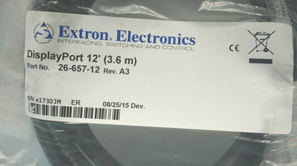 Extron Display Port Cable (12") (26-657-12)