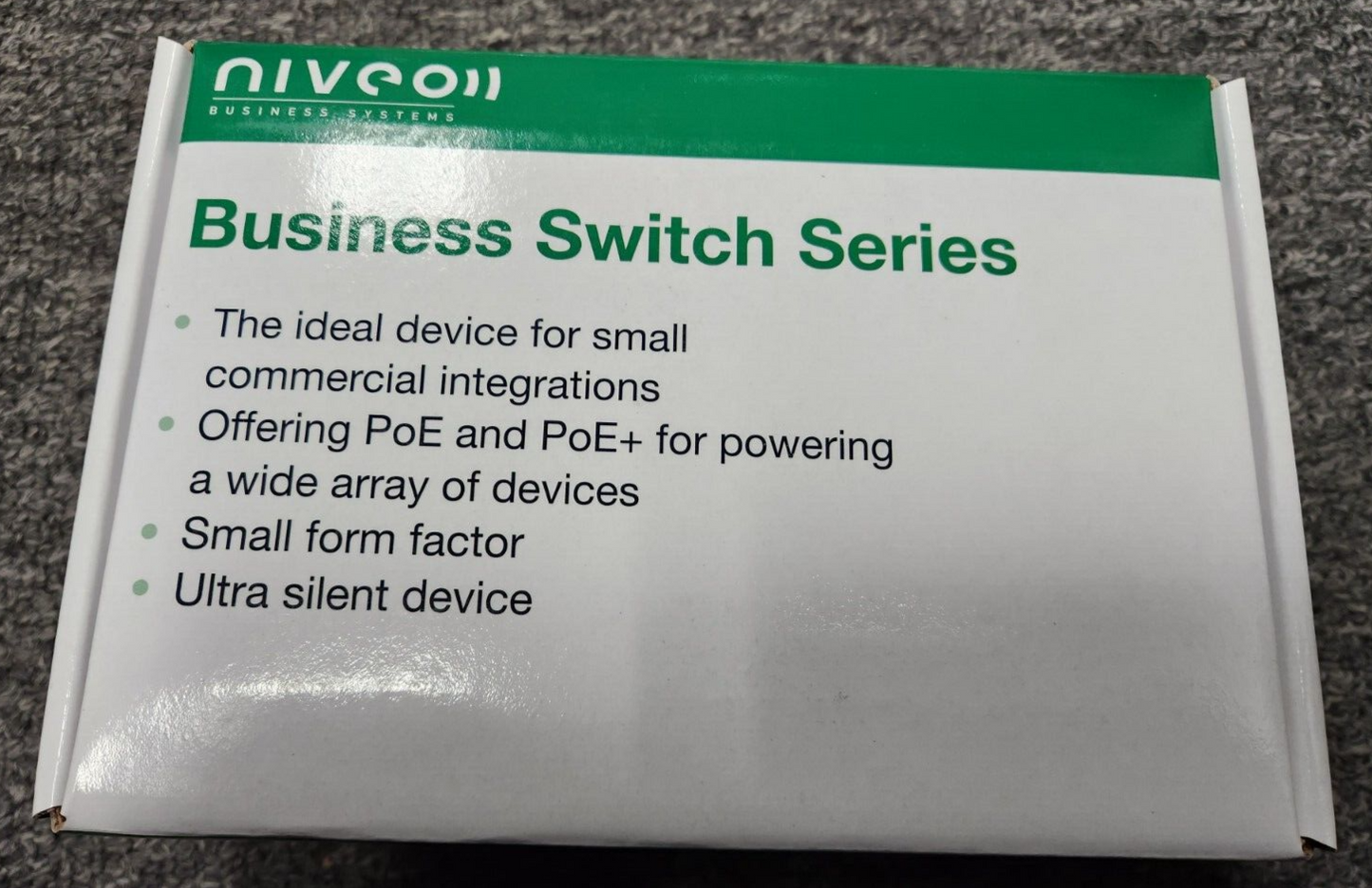 Niveo NRS8FP 8+1 * 10/100 FE Port Switch with 8p PoE (96W) NEW