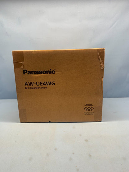 Panasonic AW-UE4WG Compact 4K PTZ Camera with IP Streaming (White)
