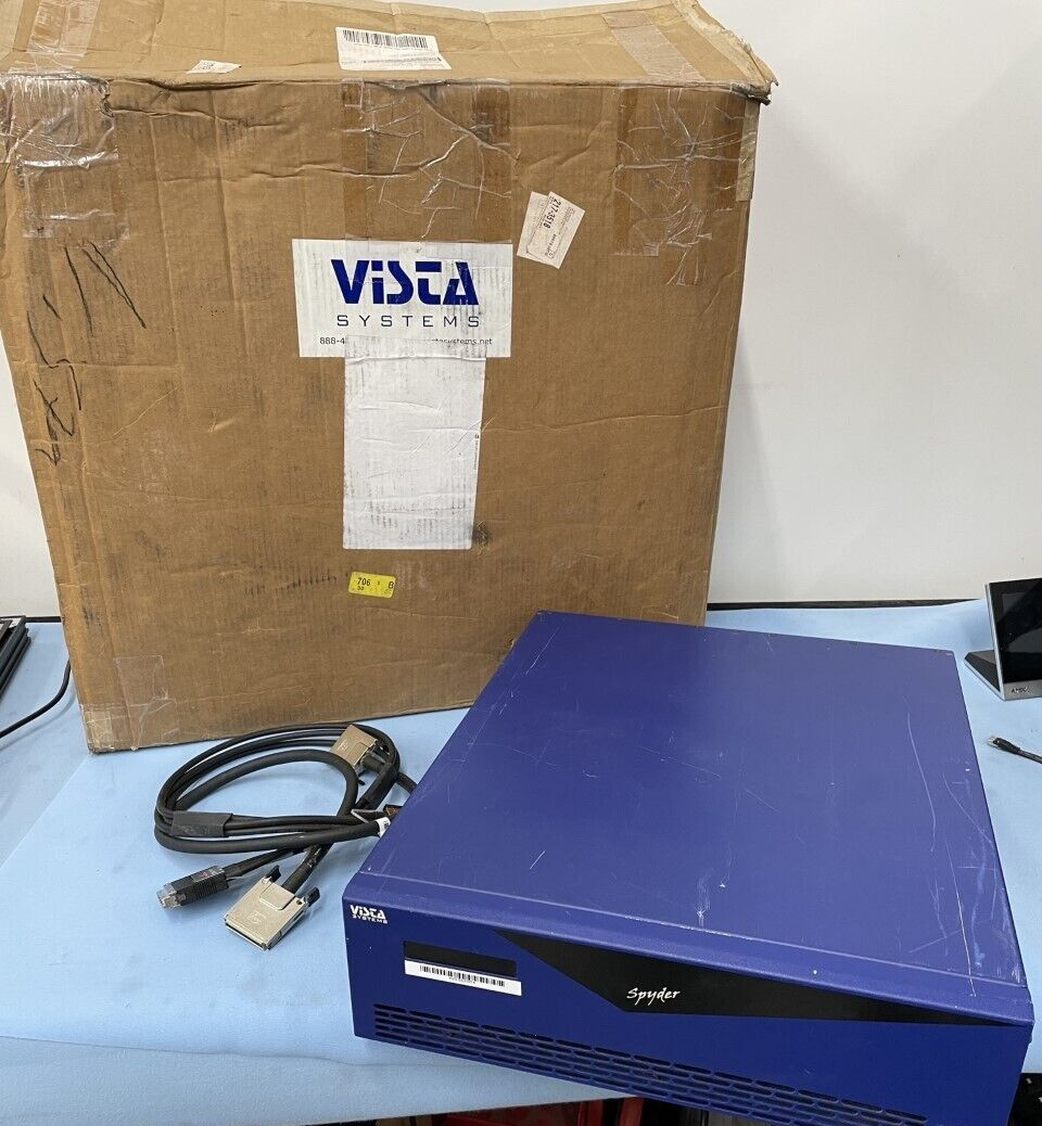 Vista Christie Digital Spyder 300-Series Model 362 6x2 Video Processor