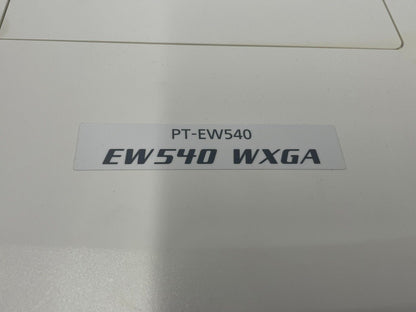 Panasonic PT-EW540 WXGA Large Venue Projector 467 Lamp Hours