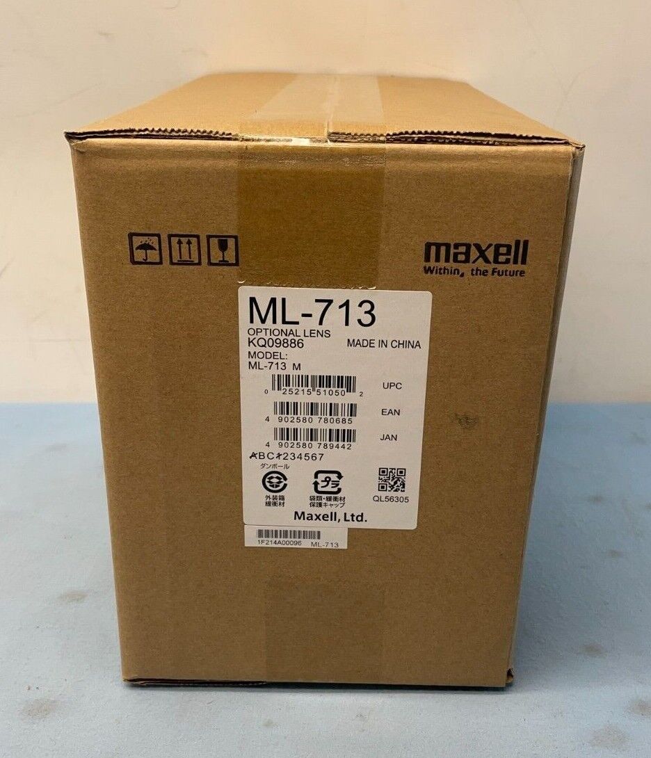 Maxell Hitachi ML-713M 1.7x Motorized Middle Zoom OEM Lens