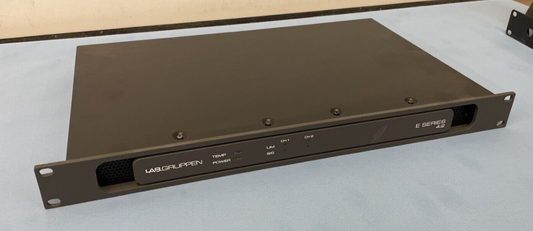 Lab Gruppen E Series 4:2 400-Watt Pro Audio Power Amplifier w/ 2 Output Channels