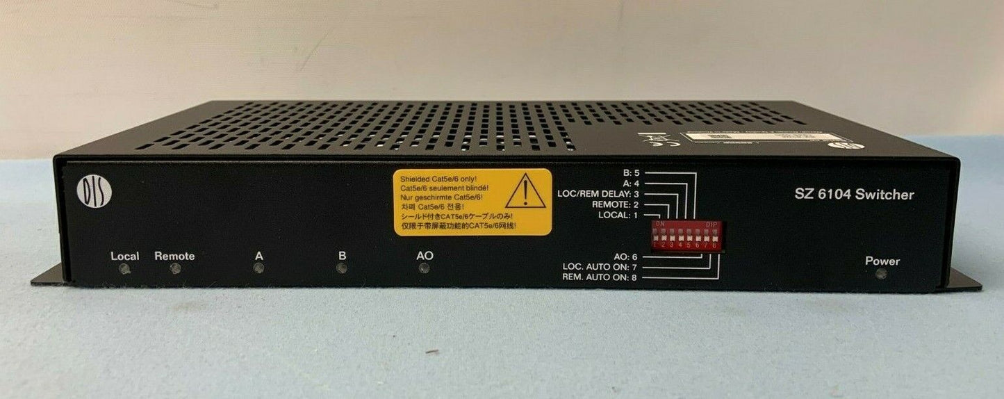 Shure SZ 6104 Switcher for DIS-CCU Central Units