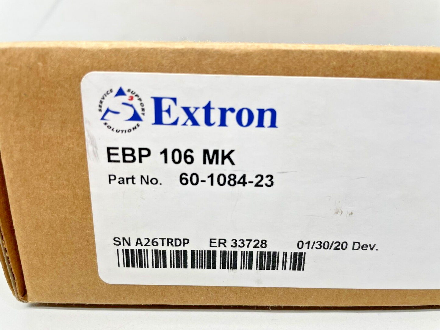 Extron 60-1084-23 EBP 106 MK eBUS Button Panel with 6 Buttons