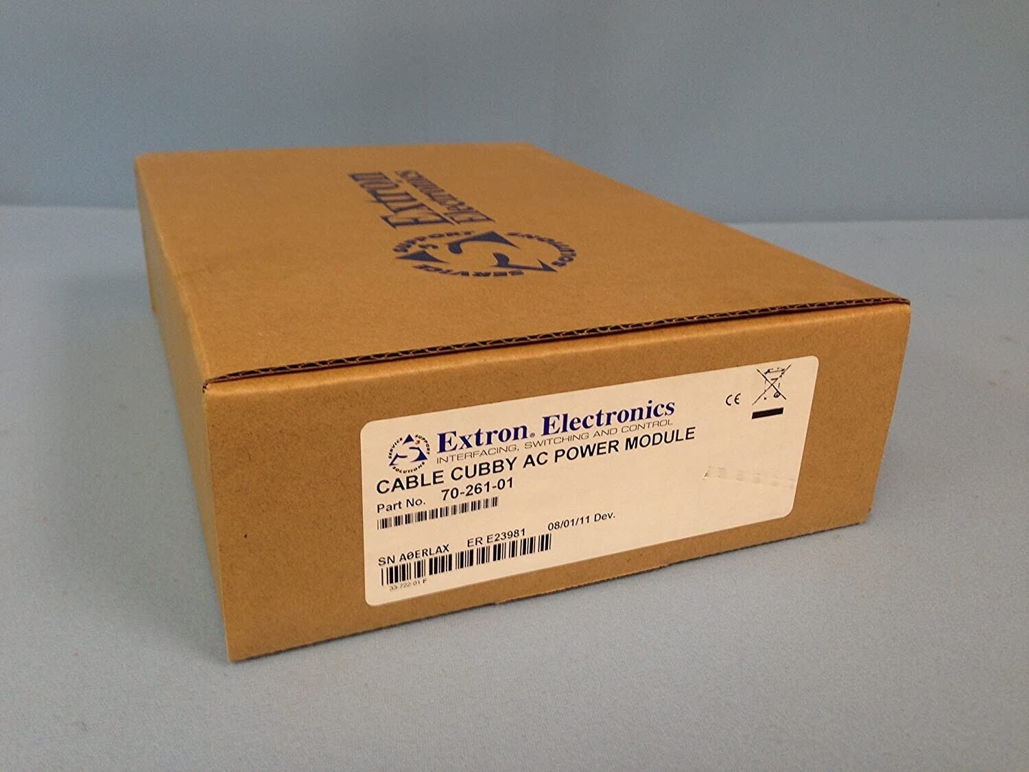 Extron Cubby Power Module Extron Cable Cubby Dual AC US Outlets Power Module 70-261-01 – LPAV