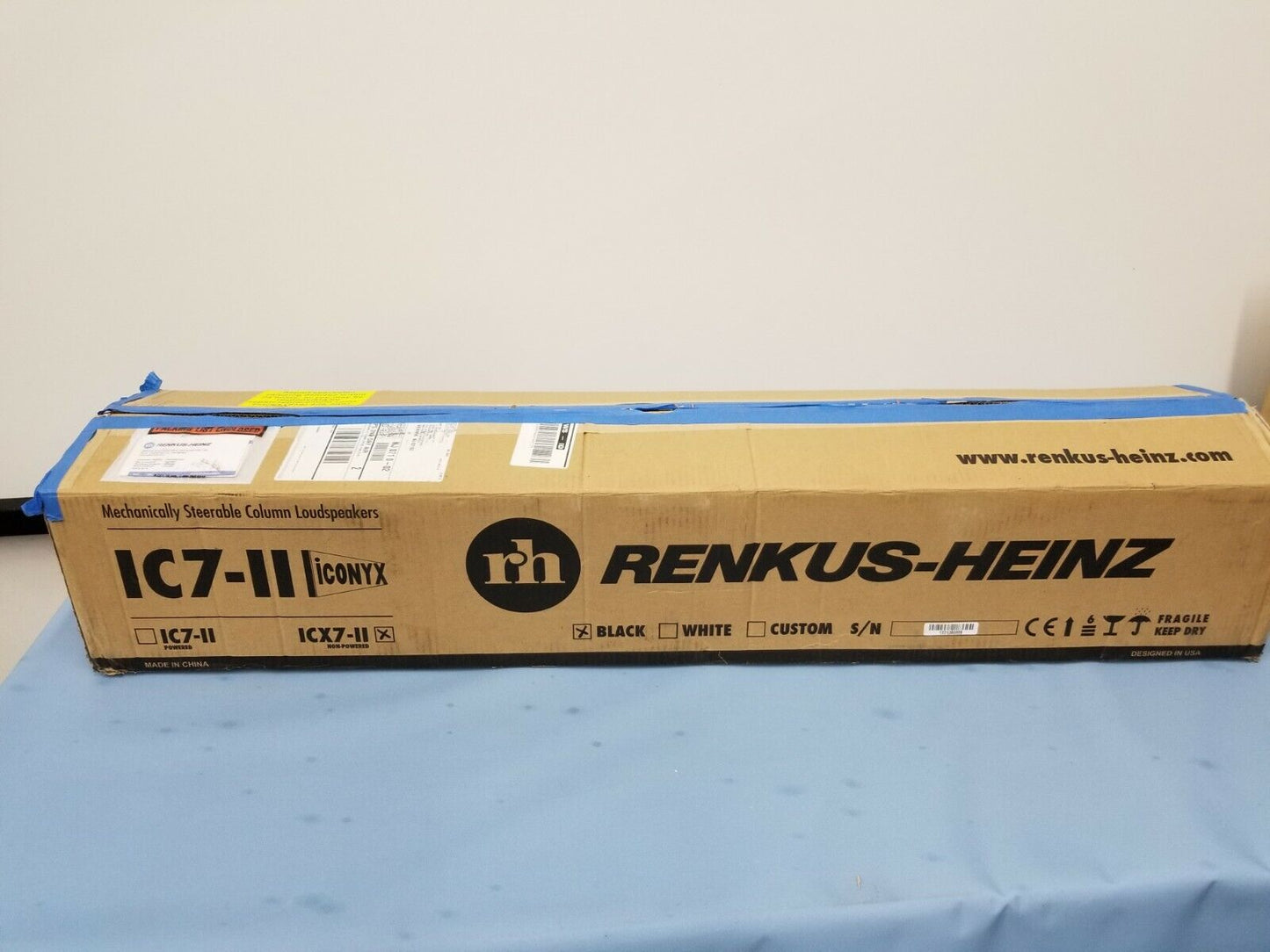 Renkus Heinz IC7-II Line Array Powered Steerable Column Speaker