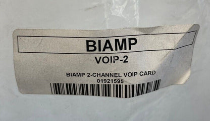 AudiaFLEX VoIP-2 Biamp 2-Channel VoIP Card