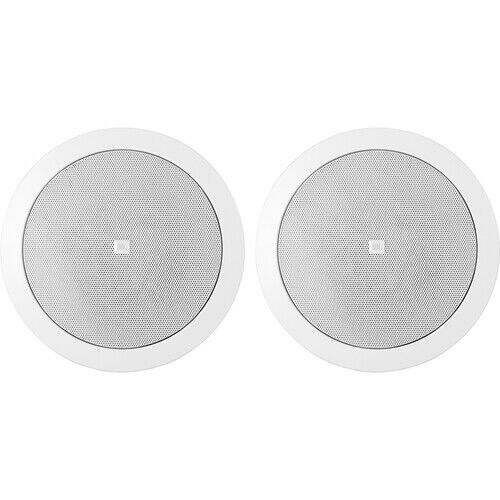 JBL Control 24CT 2-Way Ceiling Speakers 70V/100V Transformer / Pair / White