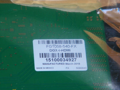 AMX FG1058-540FX / DGX-I-HDMI / AMX 4 connection HDMI Enova DGX Input Board