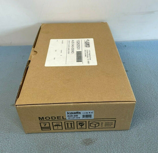 Intelix 3-Input 40W, 70/100V Class-D Speaker Amplifier AUD-340