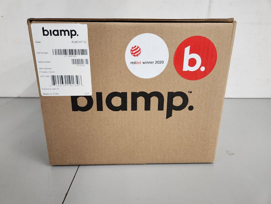 Biamp KUBO5T TWO-WAY 5.25-Inch Surface Mount Loudspeaker 911.0690.900 PAIR White
