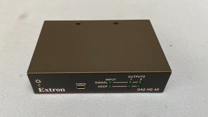 Extron DA2 HD 4K HDMI 2 Output Distribution Amplifier