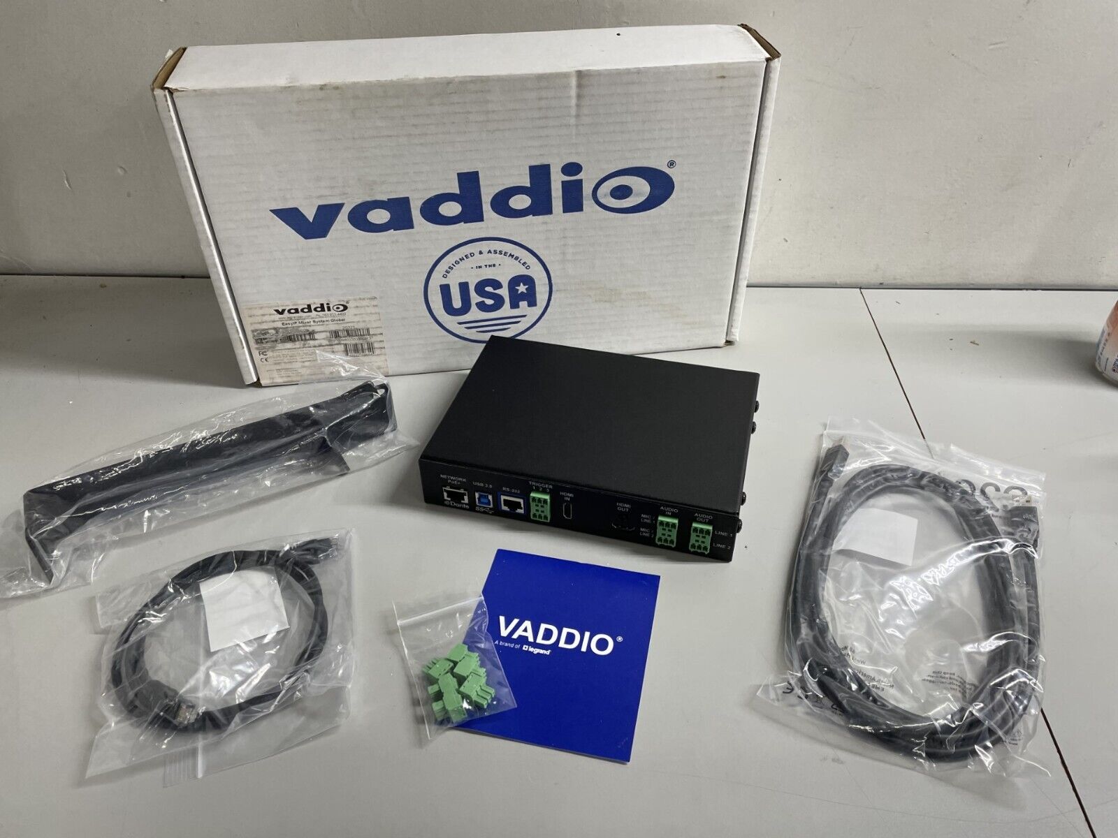 Vaddio EasyIP Easy IP Mixer/Switcher 4x4Video/Dante System Global 999 ...