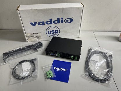 Vaddio EasyIP Easy IP Mixer/Switcher 4x4Video/Dante System Global 999-60320-000