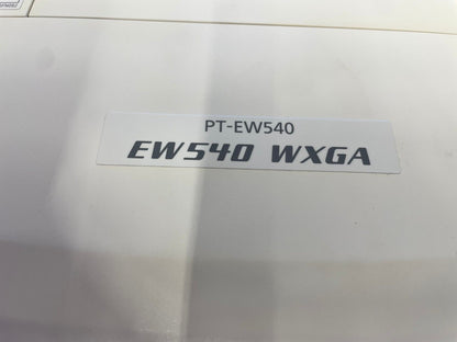 Panasonic PT-EW540 WXGA Large Venue Projector 1342 Lamp Hours